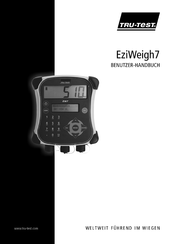 tru-test EziWeigh7 Benutzerhandbuch