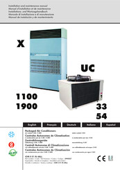 Iom X 1900 AR Installations- Und Wartungshandbuch