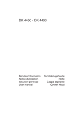 AEG DK 4490 Benutzerinformation