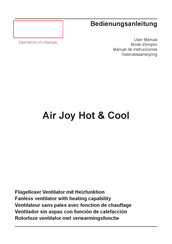 Beem Air Joy Hot & Cool Bedienungsanleitung