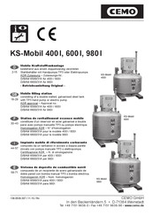 CEMO KS-Mobil 400l Betriebsanleitung