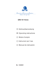 QRS QRS-101 Home Gebrauchsanweisung