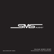 SMS Audio SMS-ONWD-SPRT-Serie Bedienungsanleitung