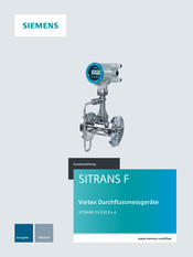 Siemens SITRANS FXT030 Zusatzanleitung
