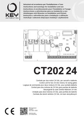 Key Automation CT202 24 Anleitungen Und Hinweise Zu Installation Und Einsatz