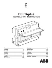 ABB DELTAplus Montage- Und Bedienungsanleitung