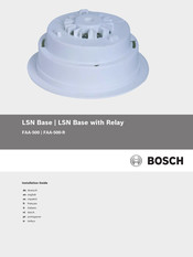 Bosch LSN Base FAA-500 Installationsanleitung