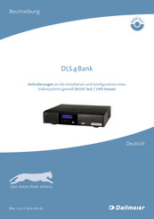 Dallmeier electronic DLS 4 Bank Beschreibung