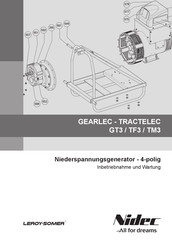 Leroy-Somer GEARLEC GT3 - 30 Inbetriebnahme Und Wartung