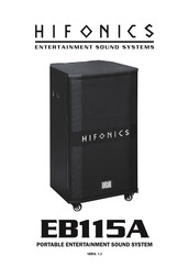 Hifonics EB115A Bedienungsanleitung