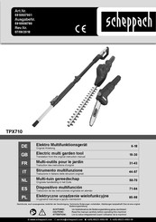 Scheppach 5910507901 Bedienungsanleitung