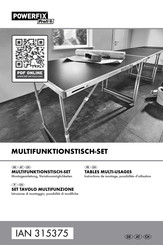 Powerfix Profi IAN 315375 Montageanleitung