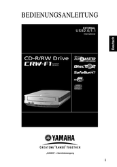 Yamaha CRW-F1UX Bedienungsanleitung