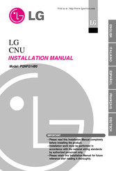 LG PQNFG14B0 Installationsanleitung