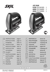 Skil F0154300-Serie Hinweise