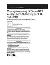 Eaton NRX-Serie Montageanweisung