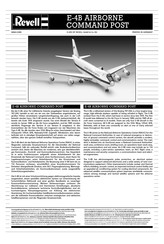 REVELL E-4B AIRBORNE COMMAND POST Bedienungsanleitung
