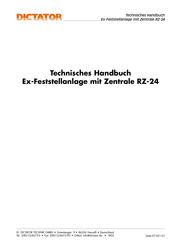 Dictator RZ-24 Technisches Handbuch