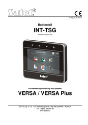 Satel INT-TSG Kurzbedienungsanleitung