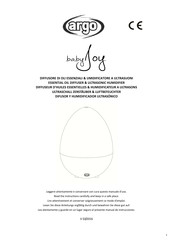 Argo BabyJoy Bedienungsanleitung