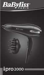 Babyliss Paris i pro 2000 Bedienungsanleitung