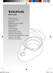 Taurus Wax-Care Bedienungsanleitung