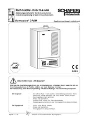 Schäfer Domoplus DPSM 10 Technische Information