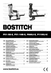 Bostitch P110SJ-E Technische Gerätedaten