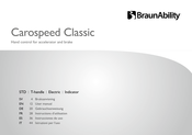 BraunAbility Carospeed Classic Gebrauchsanweisung