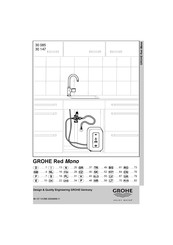 Grohe Red Mono 30 085 Betriebsanleitung