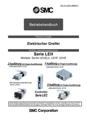 SMC LEH series Betriebshandbuch
