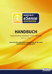 Mindfield eSense Respiration Gebrauchsanleitung