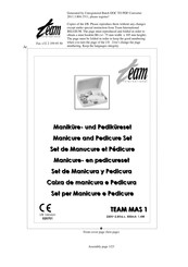 Team International MAS 1 Gebrauchsanleitung