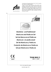 Team International MAS 3 Gebrauchsanleitung