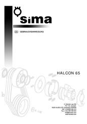 Sima Halcon 65 Gebrauchsanweisung