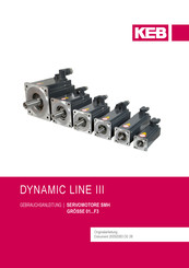 KEB DYNAMIC LINE III 0x SMHF Serie Gebrauchsanleitung