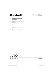 EINHELL TE-AC 24 Silent Originalbetriebsanleitung