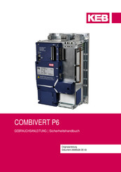 KEB Combivert P6 Gebrauchsanleitung/Sicherheitshandbuch