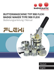 Badgematic 900 FLEXI Bedienungsanleitung