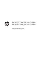 HP Stitch S500 Benutzerhandbuch