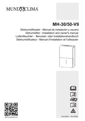 mundoclima MH-50-V9 Benutzer- Oder Installationshandbuch