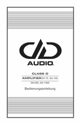DD Audio D4.100 Bedienungsanleitung