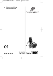 Gardenline GLWA 1001 Bedienungsanleitung