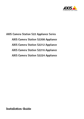 Axis S22 Appliance Serie Installationsanleitung