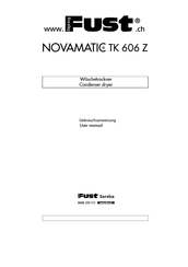 FUST NOVAMATIC TK 606 Z Gebrauchsanweisung