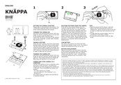 IKEA KNAPPA Montageanweisungen
