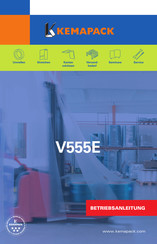 Kemapack V555E Betriebsanleitung