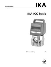 IKA ICC basic Betriebsanleitung