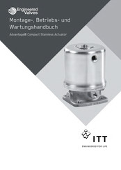 Engineered Valves Advantage ACS3 Montage-, Betriebs- Und Wartungshandbuch