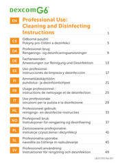 Dexcom G6 Fachanwender: Anweisungen Zur Reinigung Und Desinfektion